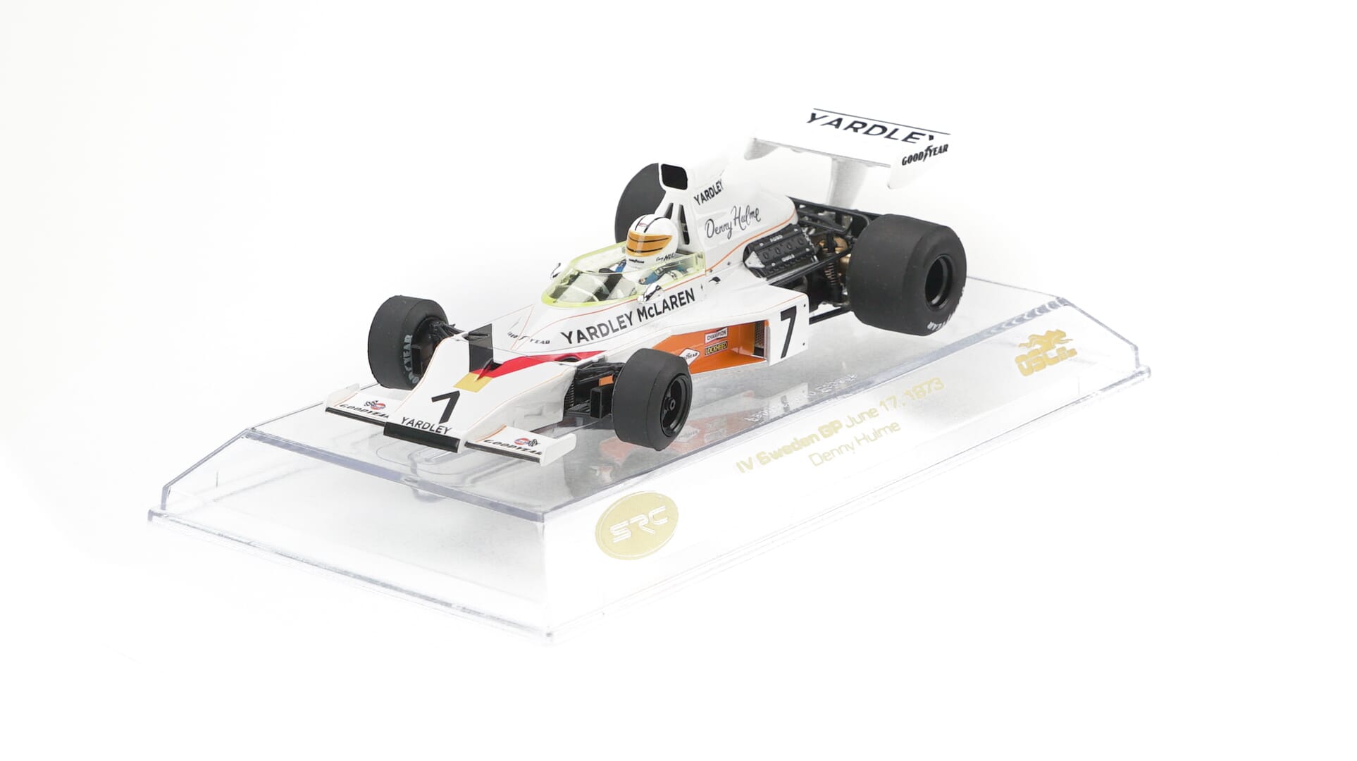 SRC McLaren M23 Yardley Swedish GP 1973 Denny Hulme Slot Car